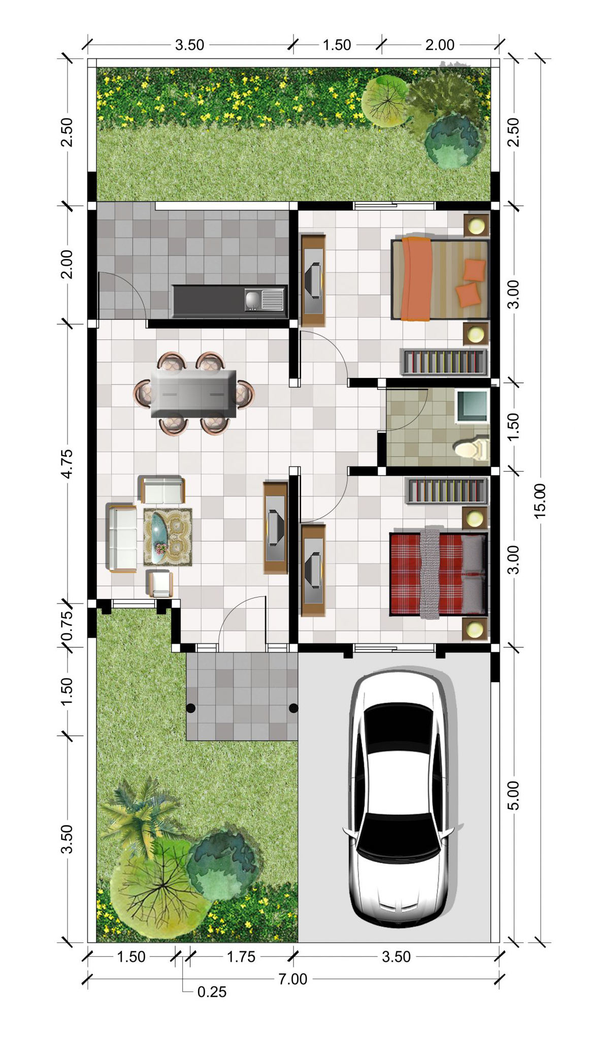 Layout Ananta
